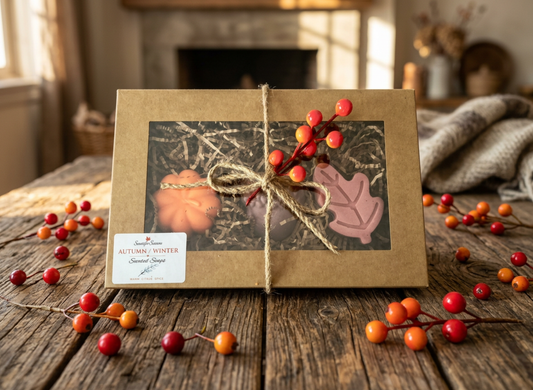 Handcrafted Soap Gift Box - Zesty, Uplifting Citrus & Cinnamon scented π